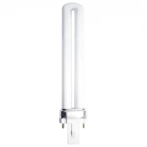 KnightsBridge 9W CFL G23 2 Pin Opal Single Turn Bulb - Cool White