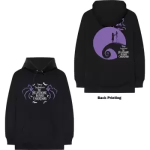 Disney - The Night Before Christmas Moonlight Unisex XX-Large Pullover Hoodie - Black