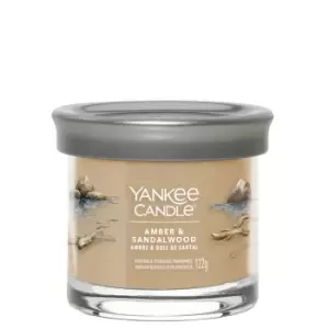 Yankee Candle Amber & Sandalwood Scented Candle 122g