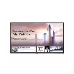 LG UH5F Digital signage flat panel 139.7cm (55") IPS 500 cd/m 4K Ultra HD Black Built-in processor Web OS 24/7