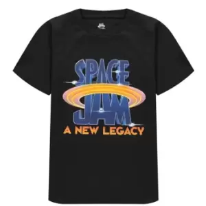 Space Jam Jam Logo T Shirt Junior - Black