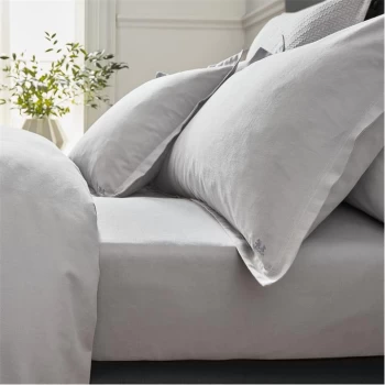 Bedeck of Belfast Muro Fitted Sheet - Grey