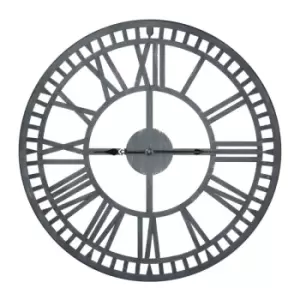 Roman Numeral Garden Clock