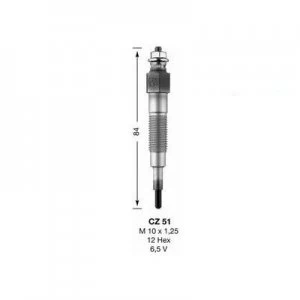 NGK Glow Plug CZ51 CZ51 (3209)