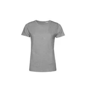 B&C Womens/Ladies E150 Organic Short-Sleeved T-Shirt (L) (Grey Heather)