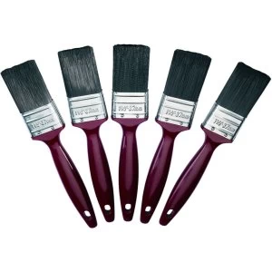 Wickes Trade Synthetic Paint Brushes 1.5" - Pack of 5