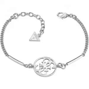 Ladies Guess Rhodium Plated Miss Divine Bracelet