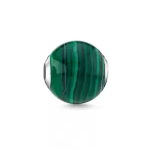 Thomas Sabo Green Malachite Stone Karma Bead K0296-475-6