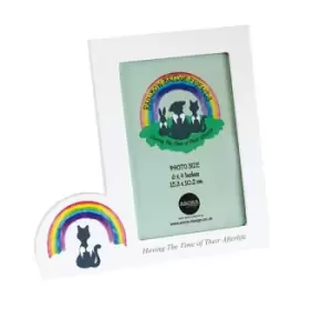 Rainbow Bridge Friends 2350 Cat Photo Frame Portrait