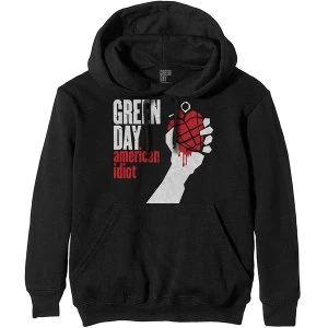 Green Day - American Idiot Unisex X-Large Hoodie - Black