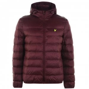 Lyle and Scott Lightweight Padded Jacket - Burgundy 865