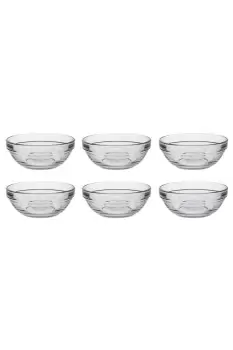 Set of 6 Lys Round Stacking Bowls 9cm