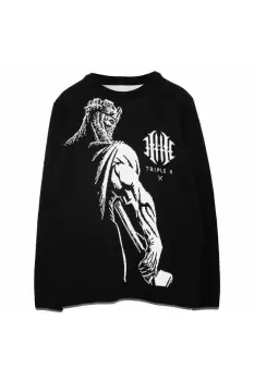 King Of Kings Triple H Knitted Jumper