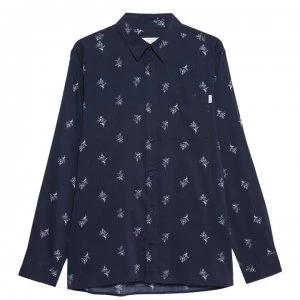 Jack Wills Brookswell Floral Shirt - Navy