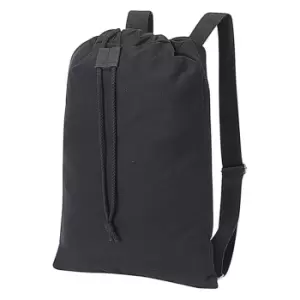 Shugon Sheffield Cotton Backpack (Pack of 2) (One Size) (Black)