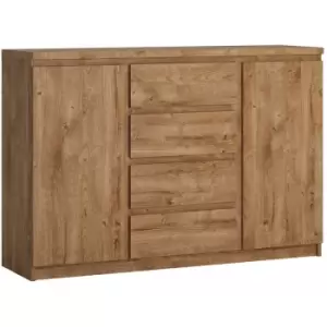 Fribo 2 door 4 drawer sideboard in Oak