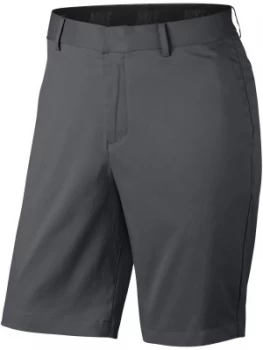 Mens Nike Flat Front Short Dark Grey