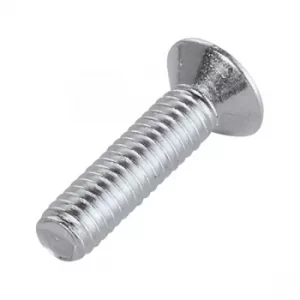 Toolcraft 194637 Phillips Countersunk Screws DIN 965 4.8 Steel M3x...