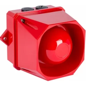 EATON 7092354FUL-0390 X10 Mini Red Housing 115/230 VAC Sounder Beacon