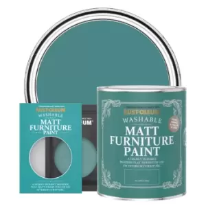 Rust-Oleum Matt Furniture & Trim Paint - PEACOCK SUIT - 750ml