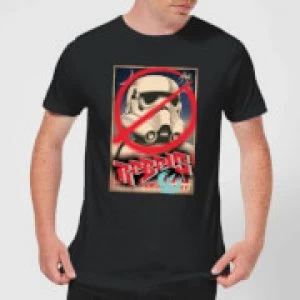 Star Wars Rebels Poster Mens T-Shirt - Black