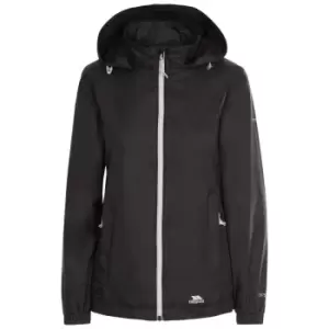 Trespass Womens/Ladies Sabrina Waterproof Jacket (XXS) (Black)