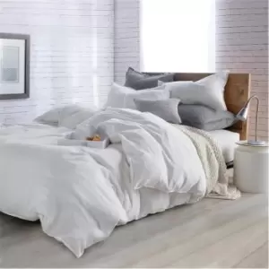 DKNY Comfy Cotton Duvet Cover - White