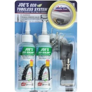 Joe's No Flats Tubeless System XC Narrow Presta Valve 15-17mm