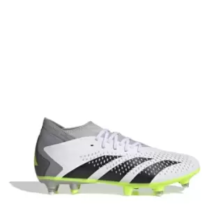 adidas Predator Accuracy.3 Soft Ground Football Boots - White