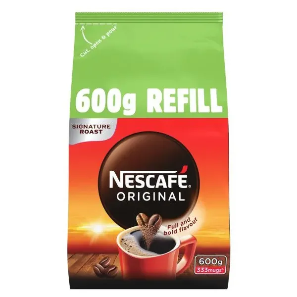 Nescafe Original Refill Bag Coffee 600g