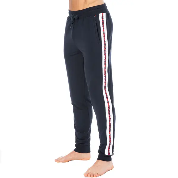 Tommy Hilfiger Logo Tape Jogging Pants - Navy L