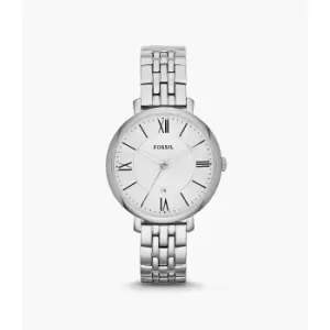 Fossil Womens Jacqueline Stainless Steel Watch - Silver