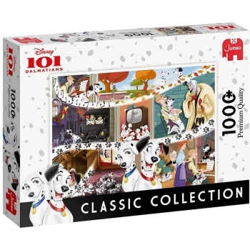 Jumbo Disney Classic Collection 101 Dalmatians Jigsaw Puzzle - 1000 Pieces