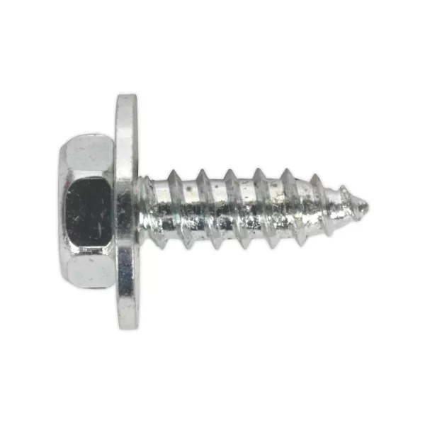 Sealey ASW812 Acme Screw with Captive Washer M8 x 1/2 Zinc BS 7976/6903/B