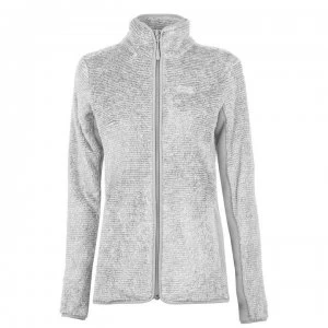 Jack Wolfskin Jack Pine Leaf Fleece Ladies - Slate Grey Strp