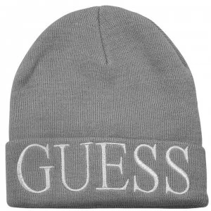 Guess Logo Beanie - Grey GRY