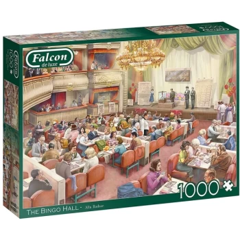 Falcon de luxe The Bingo Hall Jigsaw Puzzle - 1000 Pieces