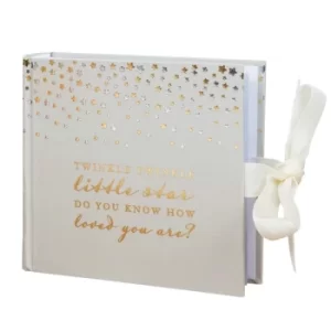 Bambino Little Stars Photo Album 4" x 6" Twinkle Twinkle