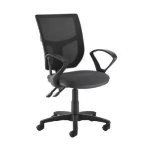 Dams MTO Altino 2 Lever High Mesh Back Operators Chair with Fixed Arms - Panama