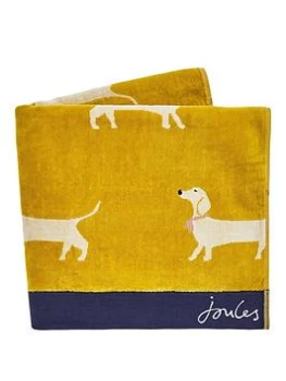 Joules Sausage Dogs Towel Range - Gold