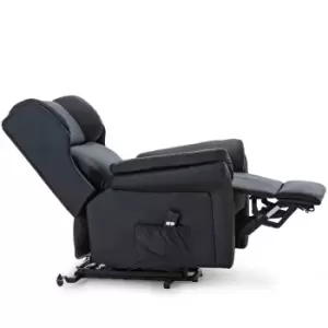 Oakford Electric Rise Recliner - Black