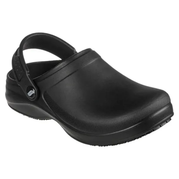 Skechers Womens Riverbound Pasay Slip Resistant Clogs UK Size 8 (EU 41) Black SKE1927-BLK-8