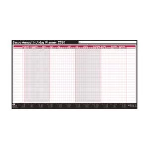 Sasco 2020 Annual Holiday Planner Unmounted Landscape 750x410mm Ref