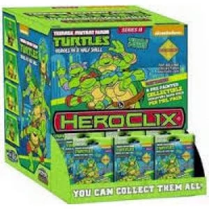 TMNT HeroClix Teenage Mutant Ninja Turtles Gravity Feed 2 24 Packs