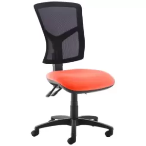 Dams MTO Senza High Mesh Back Operator Chair with No Arms - Lombok Green