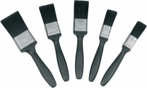 Wickes All Purpose Mixed Size Paint Brushes - Pack of 5