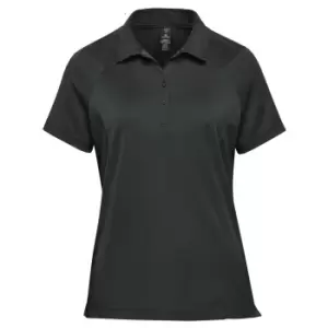 Stormtech Womens/Ladies Milano Sports Polo Shirt (L) (Black)