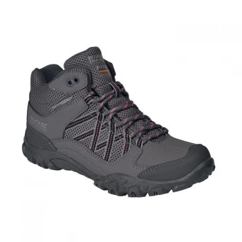 Regatta Edgepoint Mid Junior Waterproof & Breathable Walk - Gran/BraApri