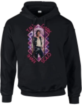 Star Wars Han Solo Tall Dark Pullover Hoodie - Black - M