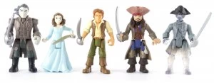 Pirates of the Caribbean Salazars Revenge Figures 5 Pack.